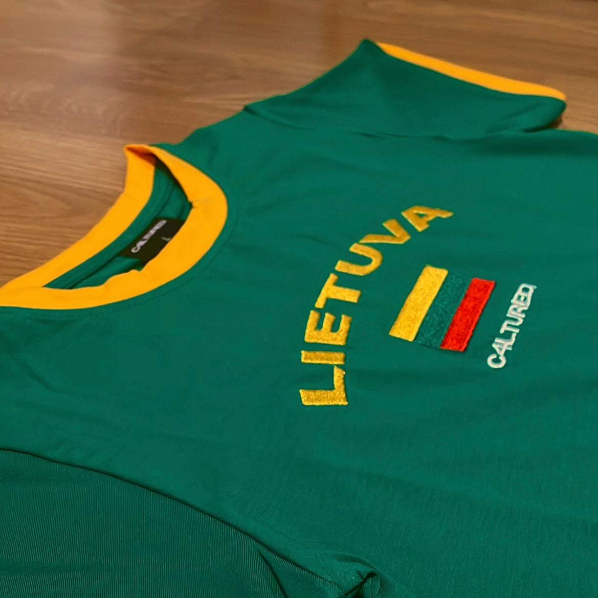 'LIETUVA' crop top