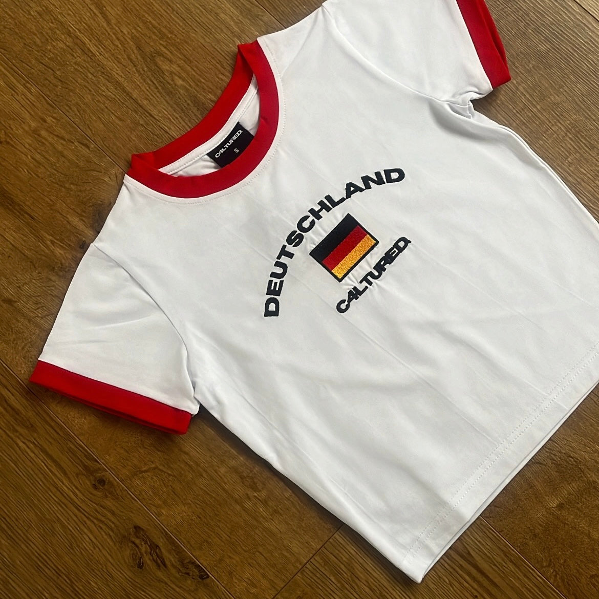 ‘DEUTSCHLAND’ crop top
