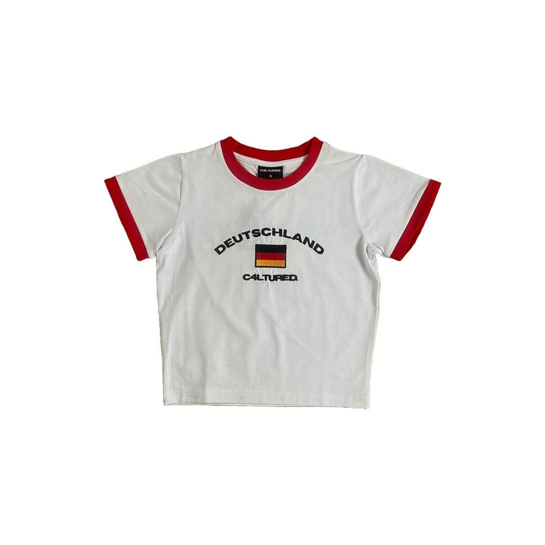‘DEUTSCHLAND’ crop top