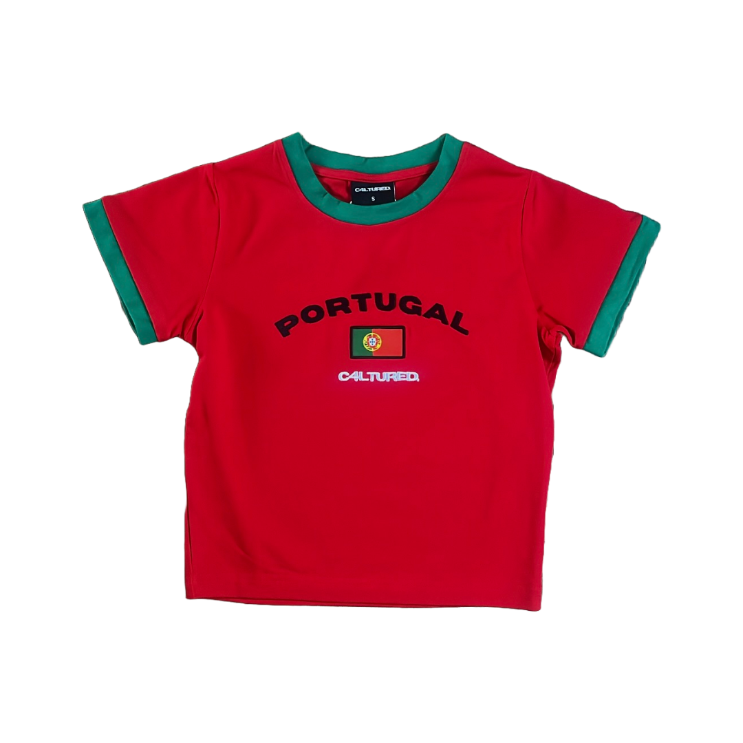 ‘PORTUGAL’ crop top