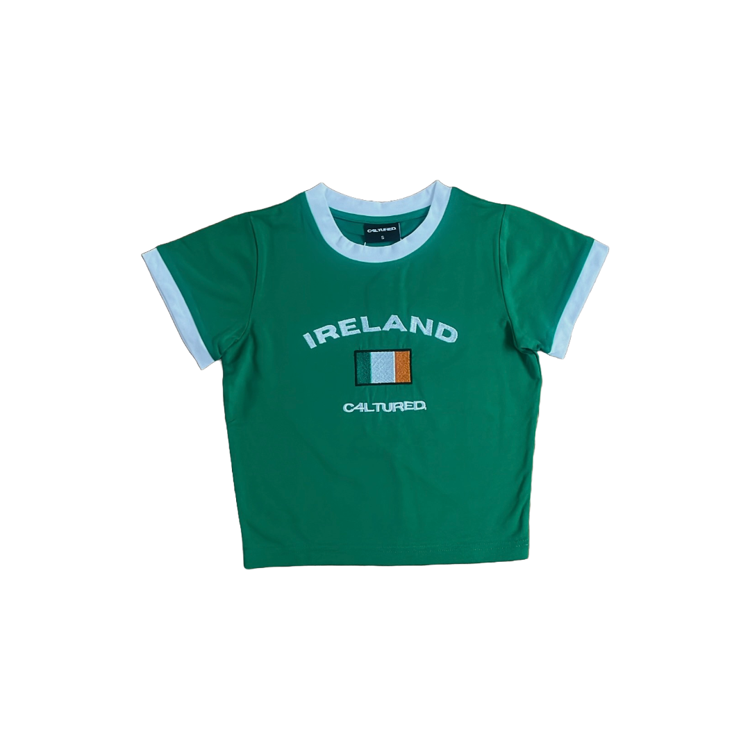 ‘IRELAND’ crop top