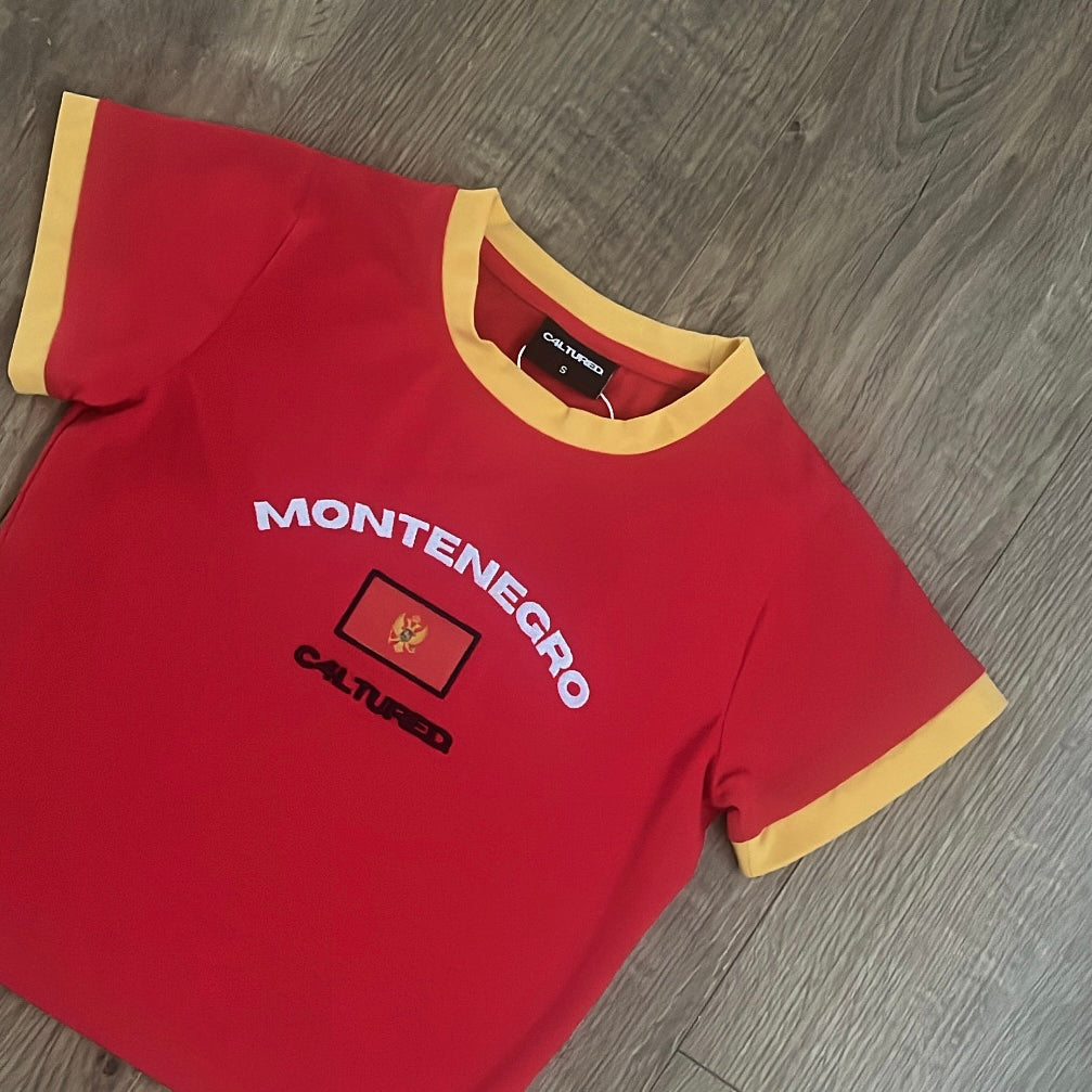 ‘MONTENEGRO’ crop top