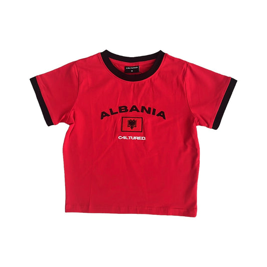 ‘ALBANIA’ crop top