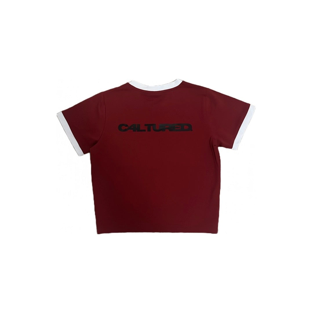 ‘LATVIA’ crop top