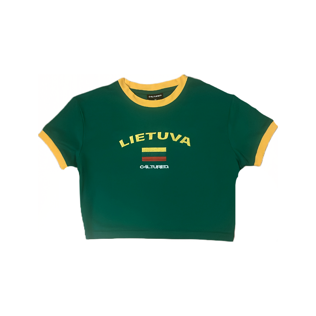 'LIETUVA' crop top