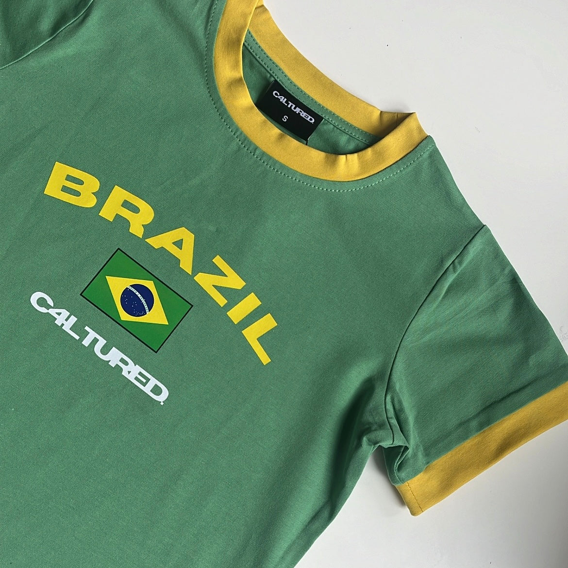 ‘BRAZIL’ crop top