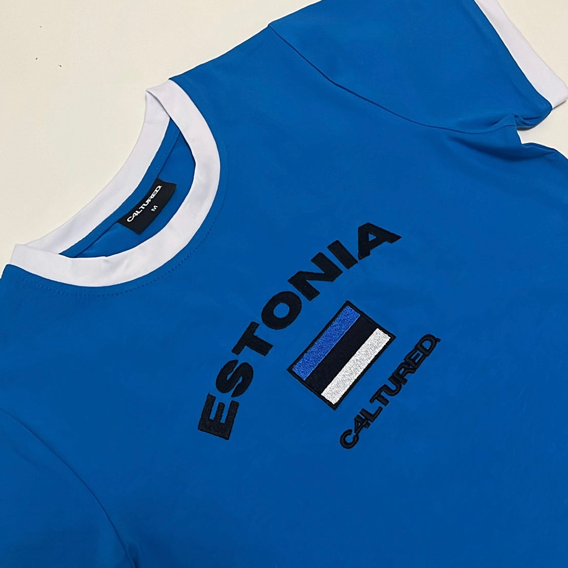 ‘ESTONIA’ crop top