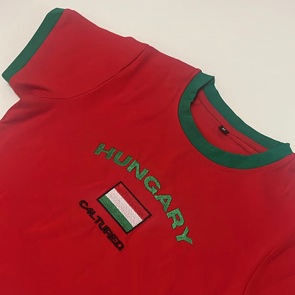 ‘HUNGARY’ crop top