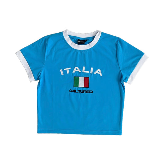 ‘ITALIA’ crop top